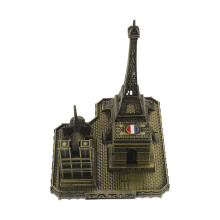 Statue Métal Tour Eiffel Cadeau Souvenir Élégant