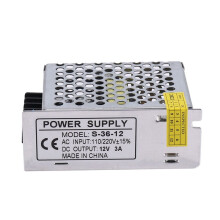 2X  12V 3A 36W Schaltnetzteil Transformator AC- Netzteil AC 110V / 220V auf  12V Schaltadapter