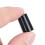 10 Pairs Black CPU Polyurethane High Heel Tip Caps 10mm Replacement 8