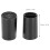 10 Pairs Black CPU Polyurethane High Heel Tip Caps 10mm Replacement 4