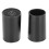 10 Pairs Black CPU Polyurethane High Heel Tip Caps 10mm Replacement 10