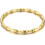 Stainless Steel Bamboo Style Classic Plain Open Clasp Bangle Bracelet 4