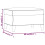 VidaXL vidaXL Fußhocker Hellgrau 60x50x41 cm Samt 6