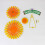 Flower Wind Spinner Windmill Toy Decoration Handheld-3 5
