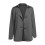 Κοντά σακάκια για γυναίκες Business Casual Επίσημο κοστούμι με μακριά μανίκια 5