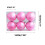 Christmas Ball Decorations Matte Gold Plastic 6pcs 6cm 3