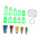 SILENRADAWN Sewing Quilting Tools Fabric Bias Tape Maker Tools Plastic 1 Set 4