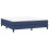 VidaXL vidaXL Boxspringbettgestell Blau 180x200 cm Stoff 3