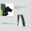 Multi-Mode Garden Hose Nozzle ABS TPR 10-Pattern Sprayer 250g 7