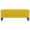 VidaXL vidaXL Sitzbank Gelb 100x35x41 cm Samt 3