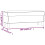 VidaXL vidaXL Sitzbank Gelb 100x35x41 cm Samt 7