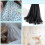 Light Blue Organza Fabric 5 Yards Sheer Polyester 4