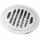 Copper Round Insectproof Floor Drain - Silver, 10x10cm 2