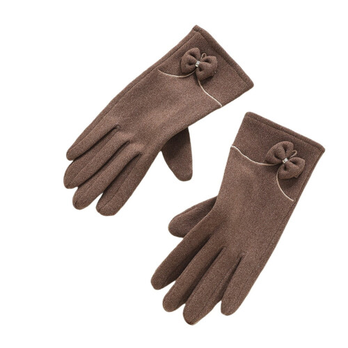Women's Winter Touchscreen Thermal Gloves Full-Finger 2