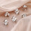 Bague constellation céleste en acier inoxydable pour femme 4