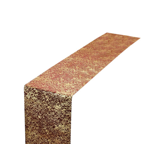 Table Runner Sheer Gauze Sequin 275x28cm Polyester Metallic 1