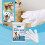 Dicke, wiederverwendbare Haustierpflegehandschuhe (3er-Pack) 8