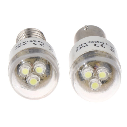 Bec LED de cusut BA15D/E14 0.5W AC190-250V 2