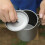 Camping Ultralätt Titan Vattenmugg Picknick Vattenmugg Kaffe Ölmugg 380ML 3