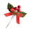 Christmas cake decoration insert: Santa, tree, wreath 2