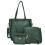 Ensemble de 4 sacs à main en cuir PU pour femmes 4