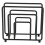 Porte-serviettes vertical en fer, finition mate. 4