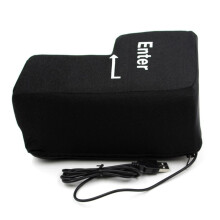 Erwachsenen-USB-Enter-Tasten-Kissen 145x210x110mm Büro-Nap-Geschenk