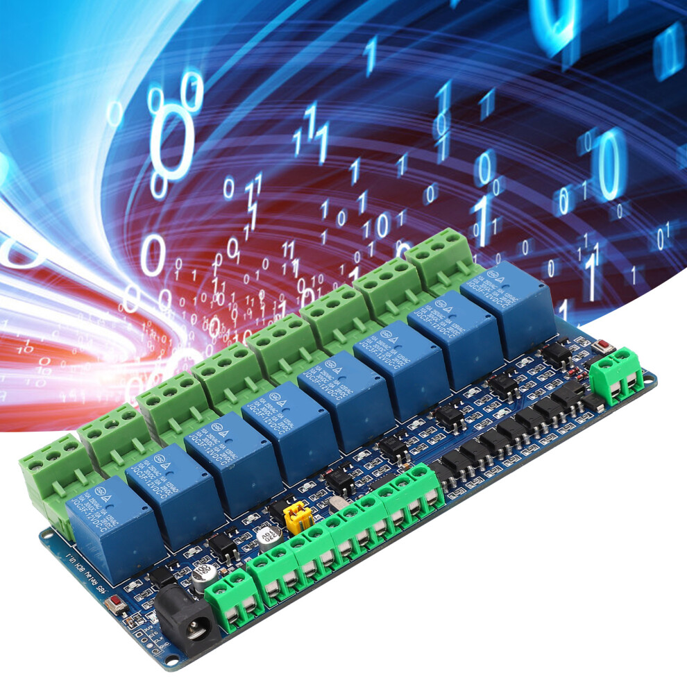 8 Channel Relay Module 12V Ttl Rs485 Smart Home Interface 3761391889144