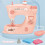 Light Sewing Machine Toy for Kids 3+, Educational DIY Kit 6