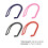 4Pcs Washable Silicone Earhook Holders in Assorted Colors for Secure Earbuds 3