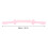 Muskel-Massage-Stab 50 cm Pink TPR Langgriff 2
