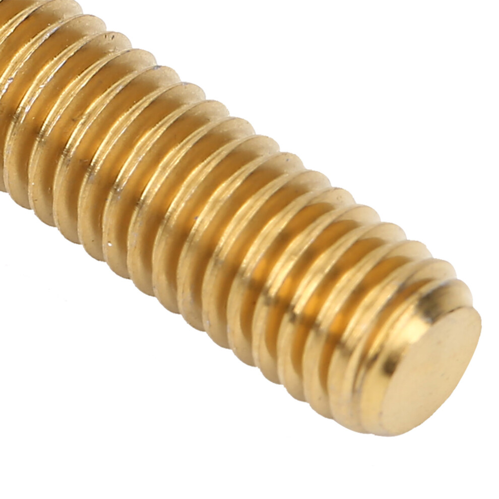 2Pcs M6x30mm Titanium Alloy Bicycle Handlebar Stem Screws Gold 9371391891227