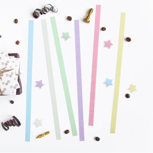 Star Origami Paper Strips Double-Sided 540 Pieces 2