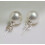 South Sea Shell Pearl Earrings Silver Stud 6 Colors 10mm 4