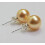 South Sea Shell Pearl Earrings Silver Stud 6 Colors 10mm 5