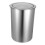 Embedded Trash Bin Stainless Steel 1Set 11.4X8.1X8.1In 6