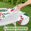 Festlig stripete julebordduk 132 cm rund, elastisk kantdesign for middagsbord 3