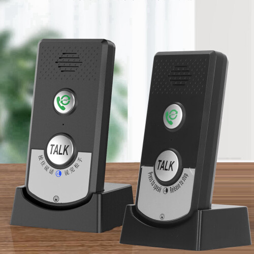 2-Way Voice Intercom System with Doorbell 2 pcs 2