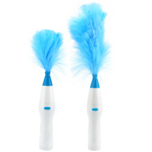 Home Electric Feather Duster with Telescoping & Rotatable Design Battery Model
