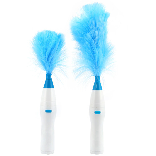 Home Electric Feather Duster with Telescoping & Rotatable Design Battery Model