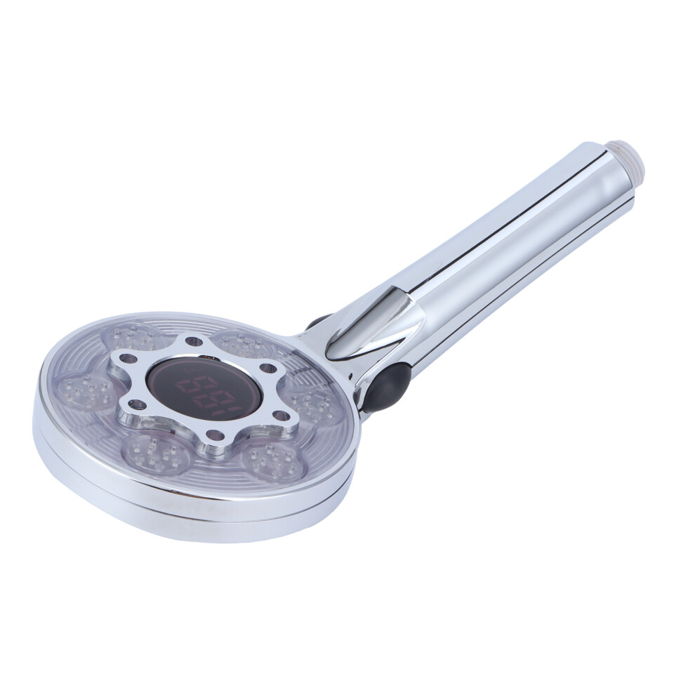 G1/2 Led Handheld Shower Head With 3-Water Modes, Water-Saving, Abs 4171391893994