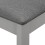 VidaXL vidaXL Dining Chairs with Cushions Kitchen Dinner Chair 2 pcs Grey Solid Wood 6