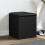 VidaXL vidaXL Storage Bench Black 42x42x45 cm Engineered Wood 2