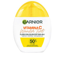 Garnier Vitamina C Wonder Tint Fluido Con Color Spf50 Claro 40ml