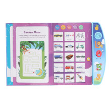 Children's Electronic Sound Book - Educational, 25x22cm, Blue
