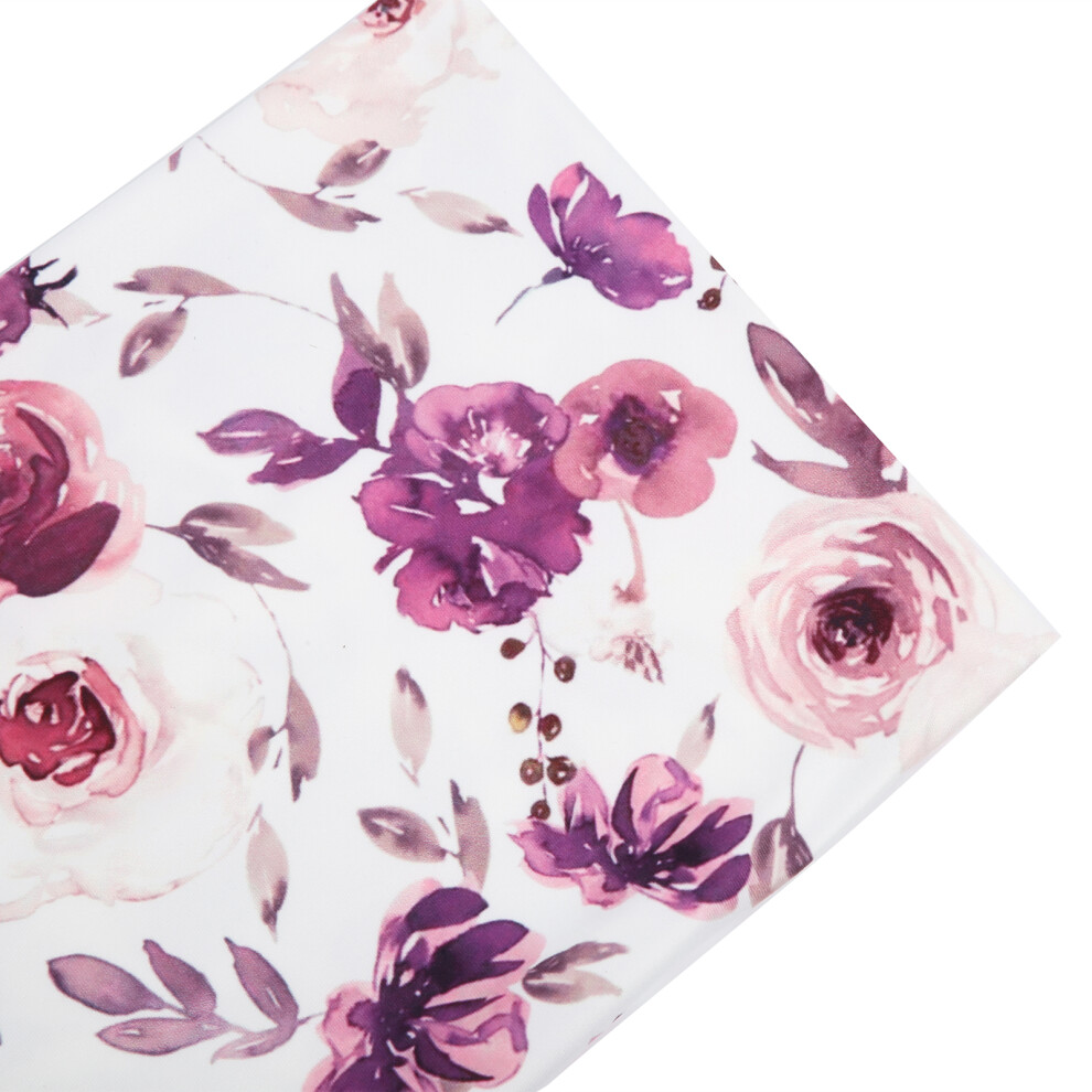 Yoga Mat 6mm Thick Non-Slip Surface Eco-Friendly Material - Violet