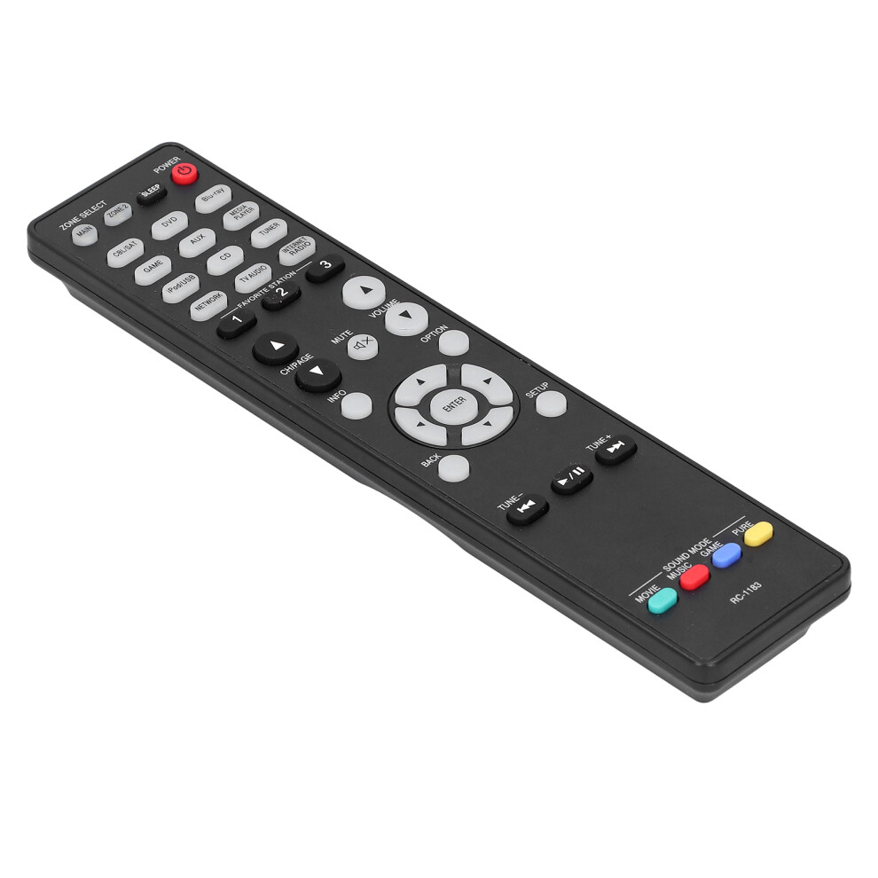 Rc-1183 Lcd Tv Remote Control, Portable, Abs, 85.0G Black 3071392125784