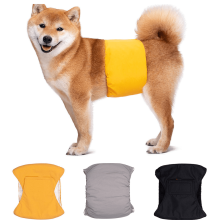 3er-Pack wiederverwendbare Hunde-Bauchbänder, waschbare Hundewindeln für Welpen, saugfähige Hundewindeln, Bauchbänder für kleine, mittlere und