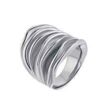 Women's Stainless Steel Vintage Ring Silver Size 10