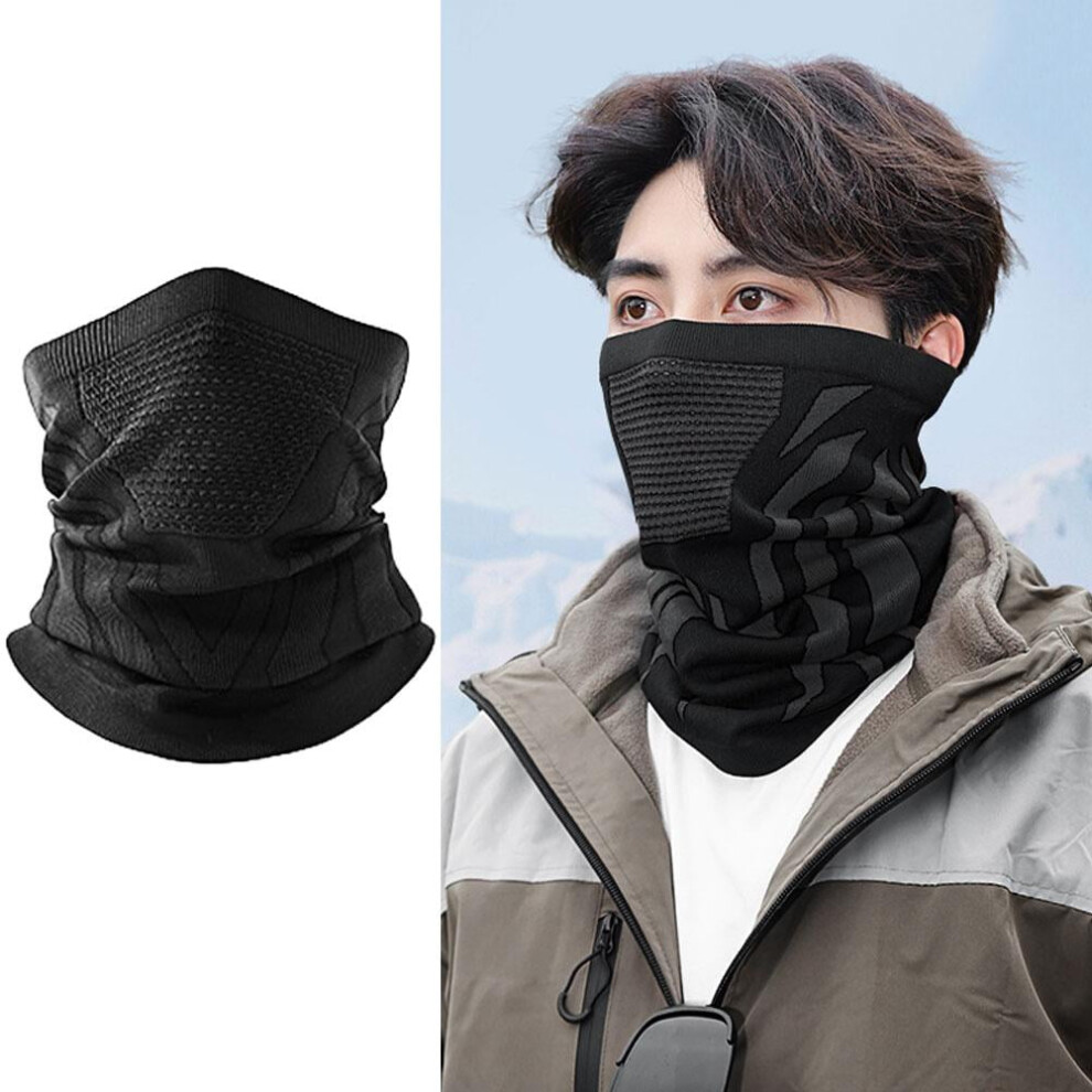Fiber Multi-Functional Neck Gaiter For Winter Outdoor Activities Like Cycling And Hiking 9489952037776
